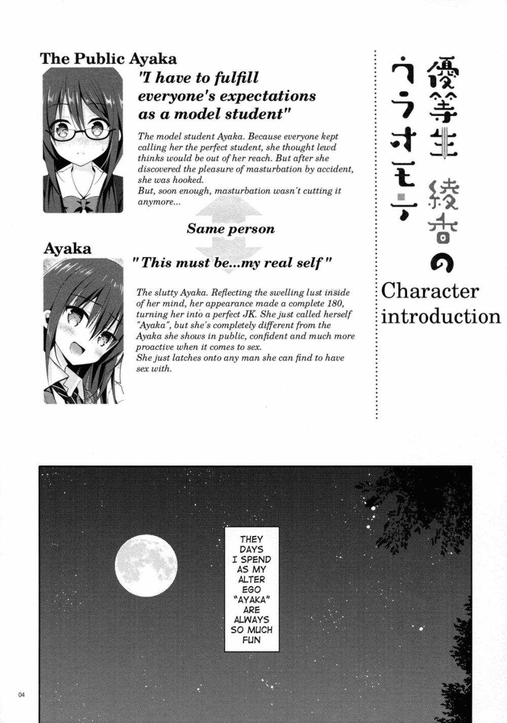 Hentai Manga Comic-Both sides of Honor Student Ayaka-Chapter 4-3